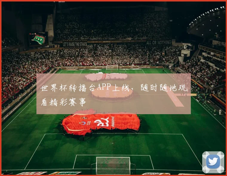 世界杯转播台APP上线,随时随地观看精彩赛事