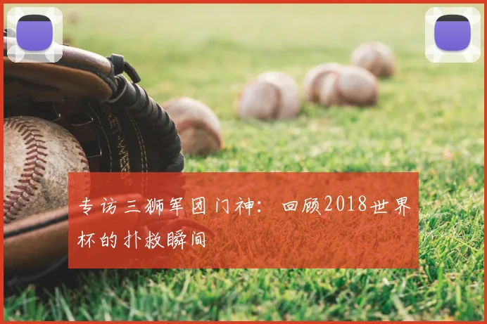 专访三狮军团门神：回顾2018世界杯的扑救瞬间
