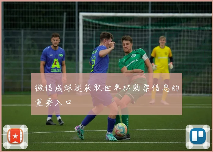 微信成球迷获取世界杯购票信息的重要入口