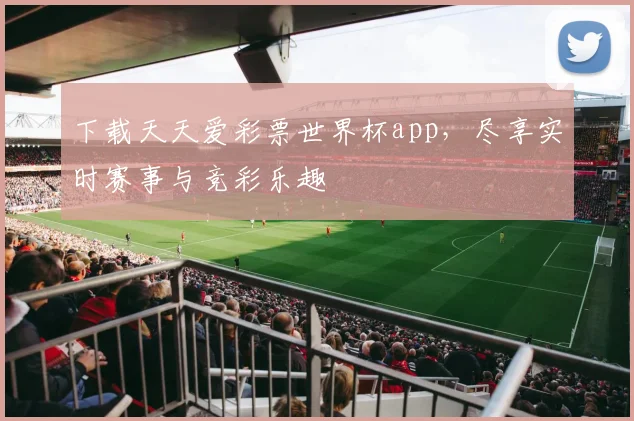 下载天天爱彩票世界杯app，尽享实时赛事与竞彩乐趣
