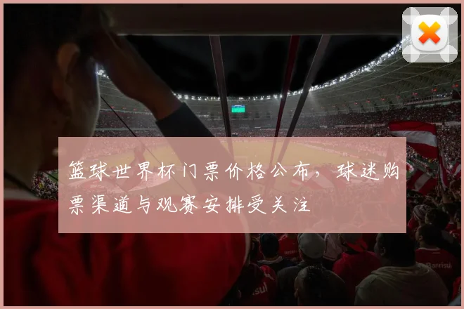 篮球世界杯门票价格公布，球迷购票渠道与观赛安排受关注